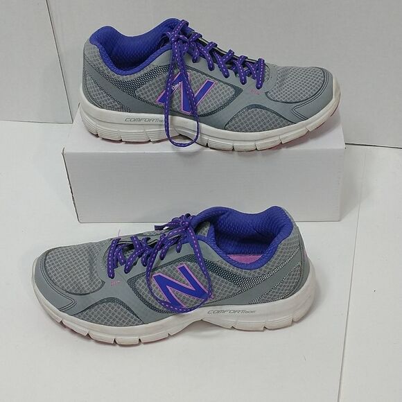 New Balance 543 V1 Sneakers Running Shoes Low Top Lace Up Mesh Grey Womens 7.5 B - Picture 3 of 8